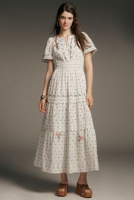 Diane von Furstenberg Elise Wrap Maxi Dress | Anthropologie