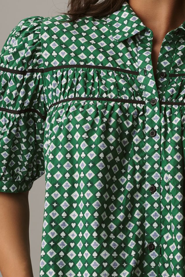 Das Leandra Minikleid mit gerafftem Joch von Maeve #6