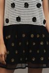 Maeve Sleeveless Embellished Drop-Waist Mini Dress