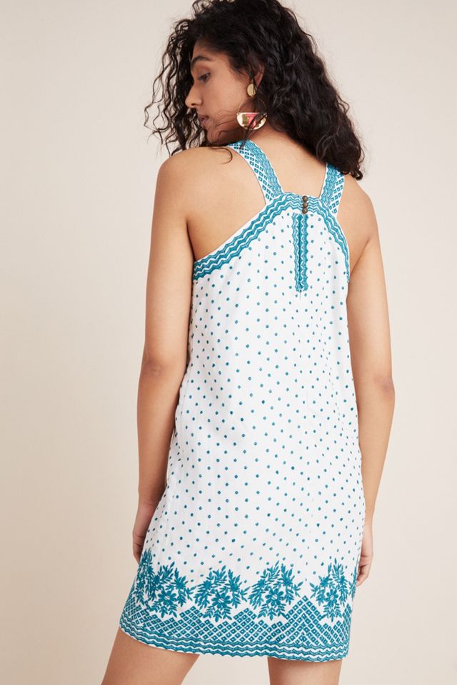 Natalie Embroidered Shift Dress #1