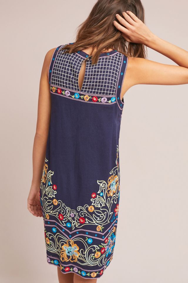 Kira Vestido túnica bordado #3