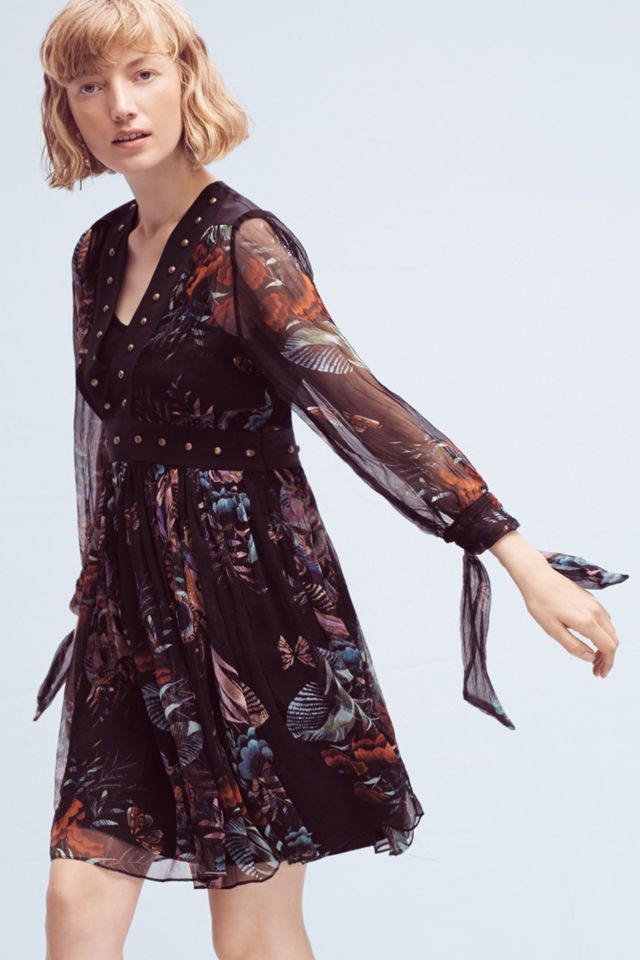 Nighttime Florals Dress
