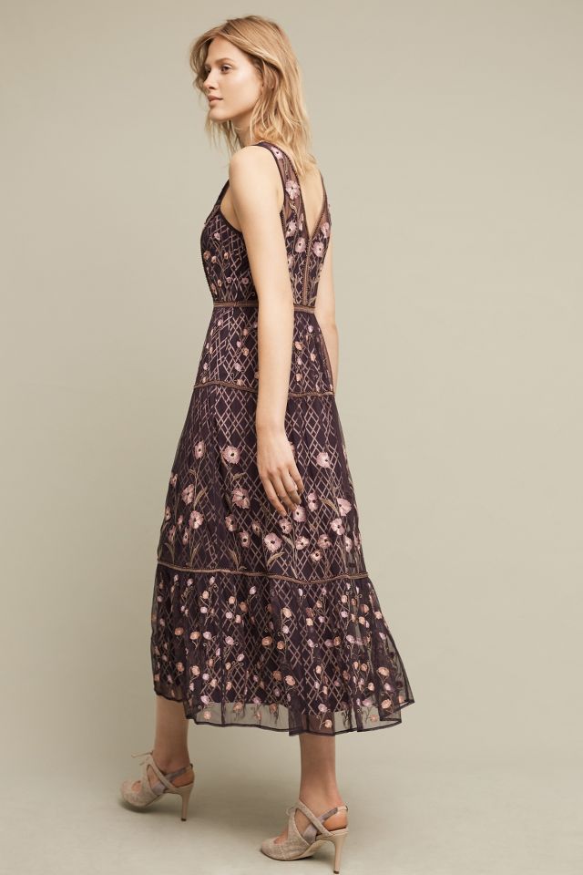 Tansey Tulle Midi Dress #3