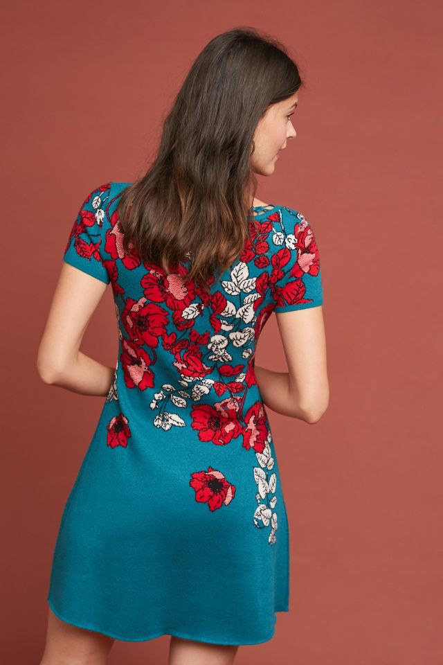 Allison floral sweater store dress