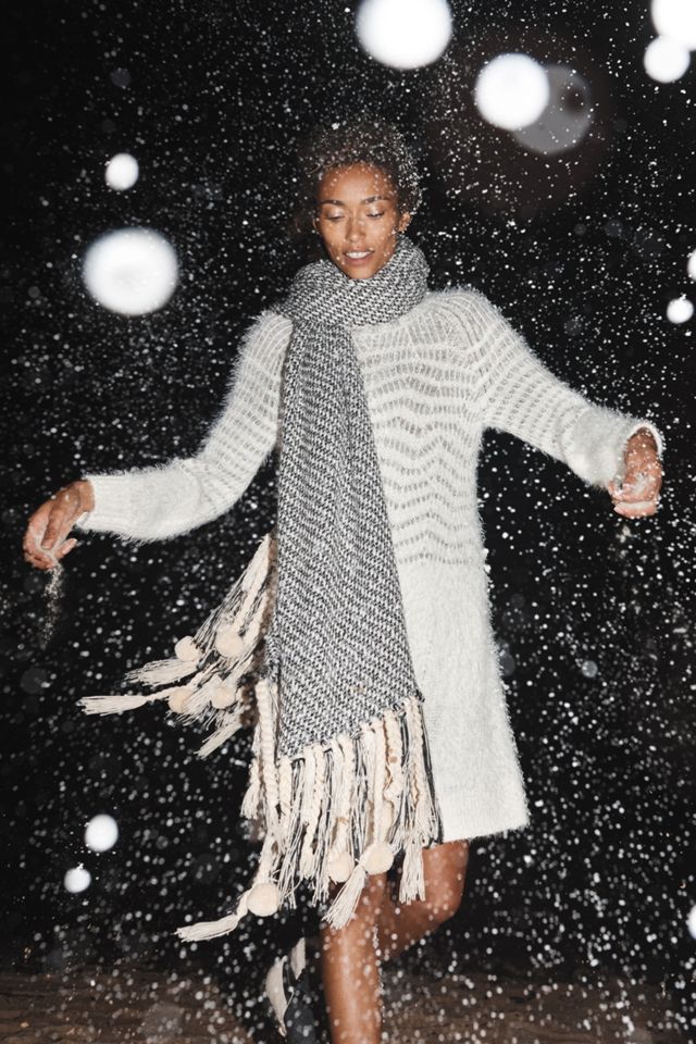 Eyelash Sweater Dress #4