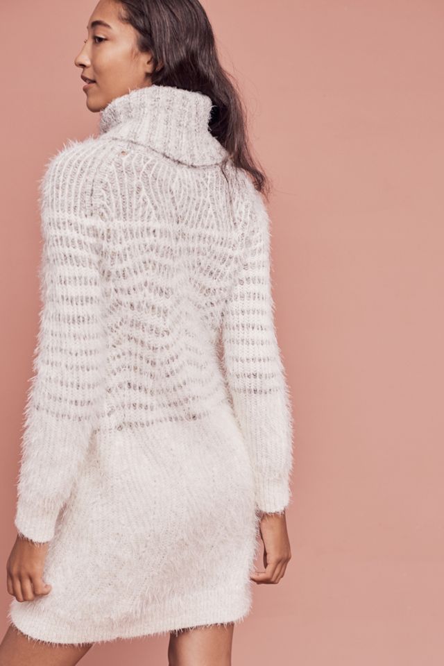 Eyelash Sweater Dress #3
