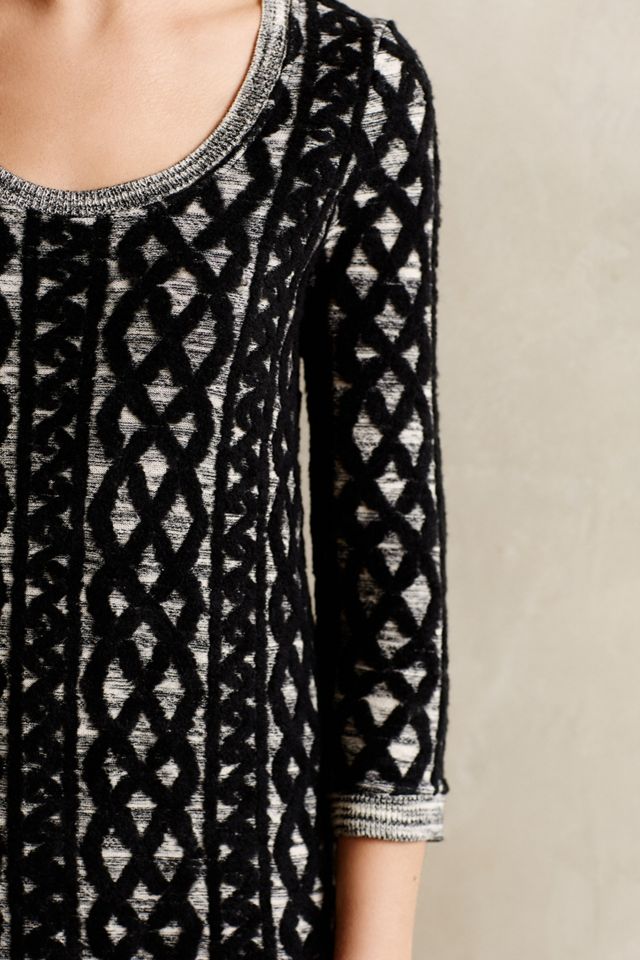 Sweaterstiched Tunic Dress #3