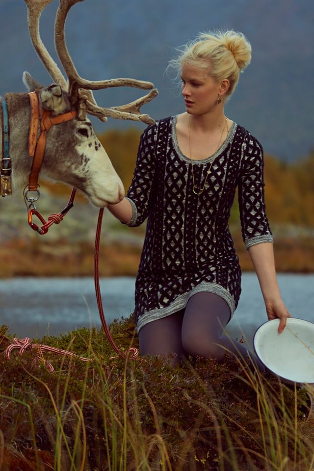 Sweaterstiched Tunic Dress #4