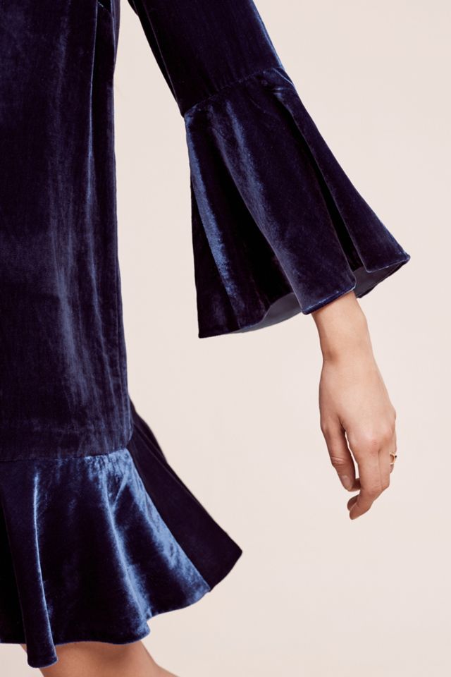 Bellbloom Velvet Shift #1