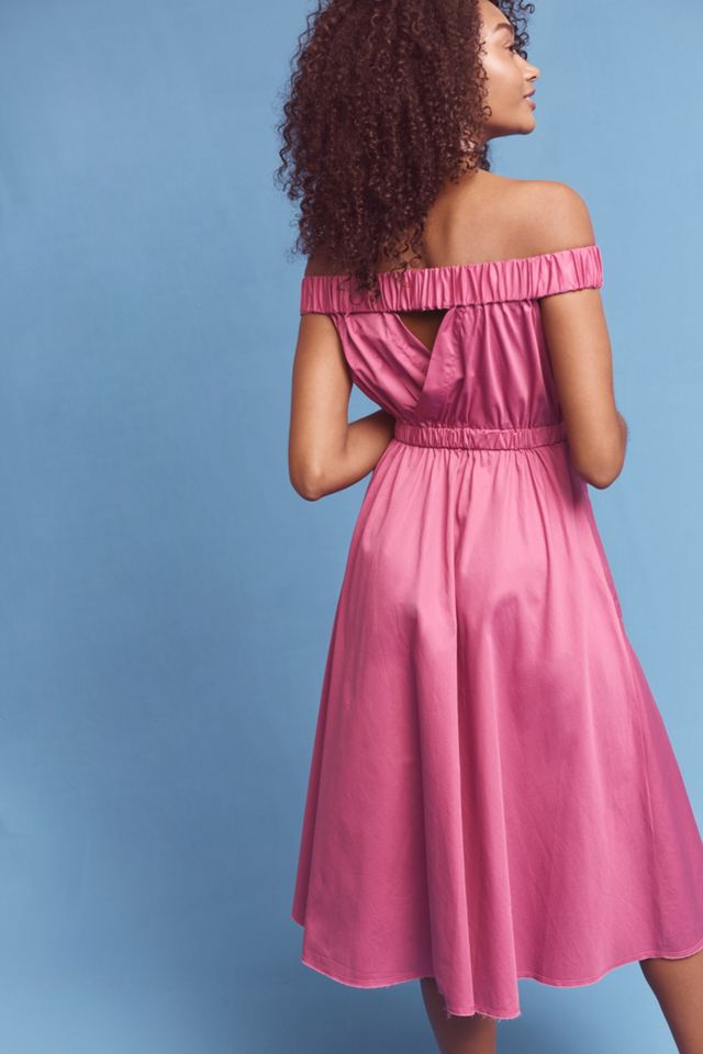 Mona Off-The-Shoulder Dress #3