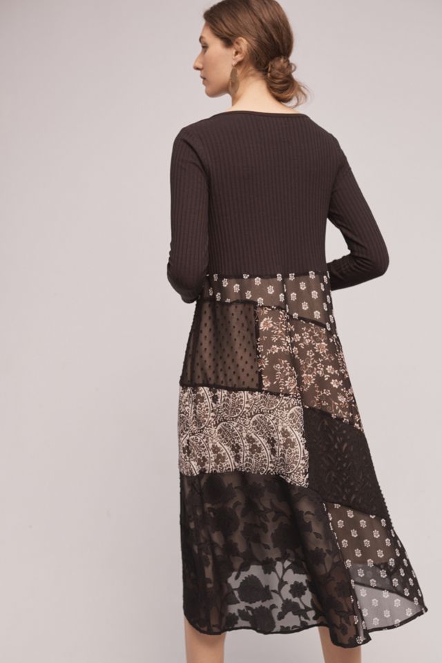 Belle Noir Patchwork Dress #2