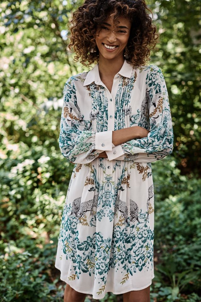 Ria Dropwaist Shirtdress #1