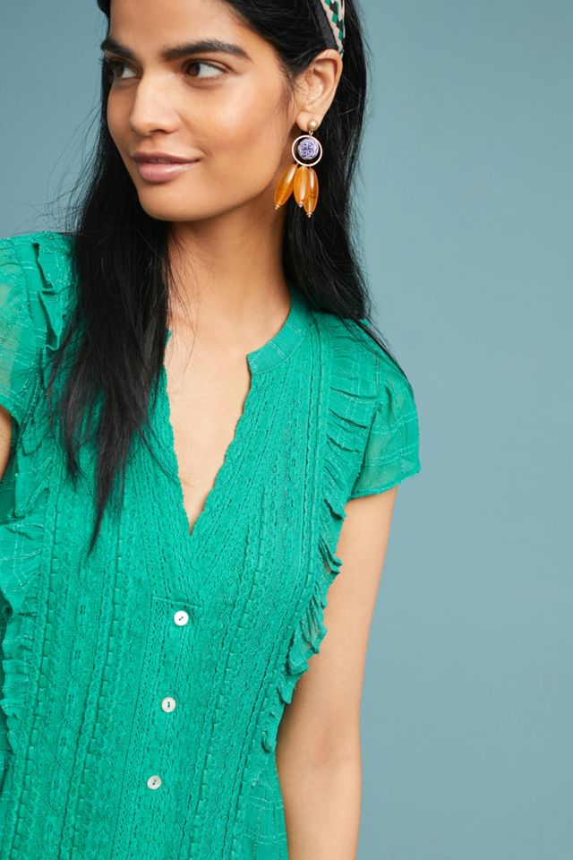 Canal Ruffled Shirtdress #2