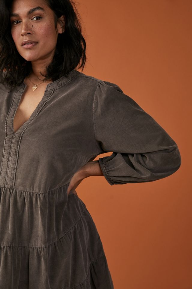 Maeve Harper Corduroy Tunic Dress #6