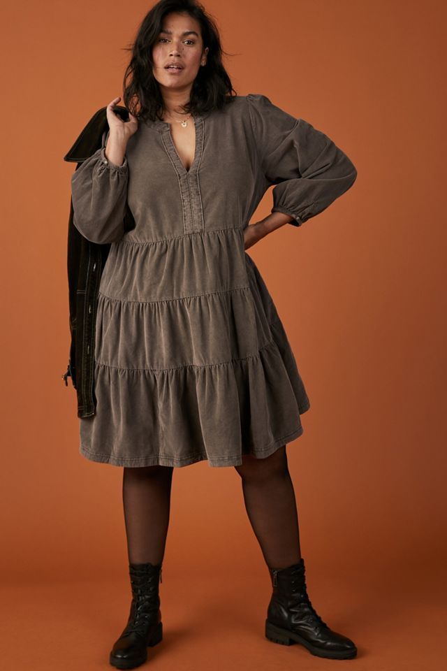 Maeve Harper Corduroy Tunic Dress #7
