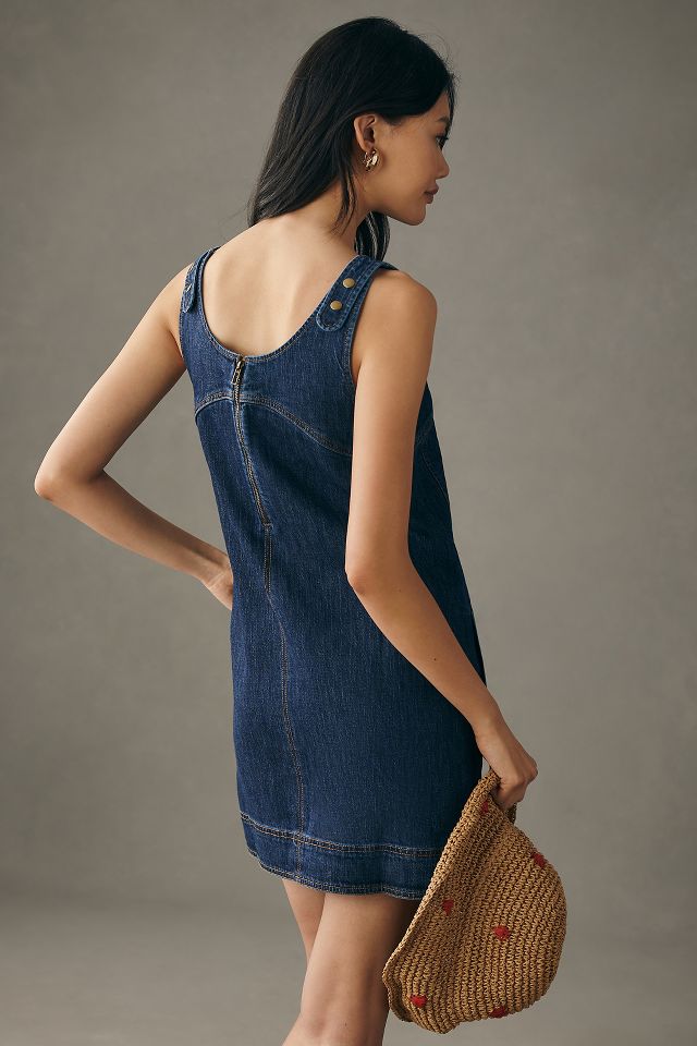 Anthropologie on sale denim dress