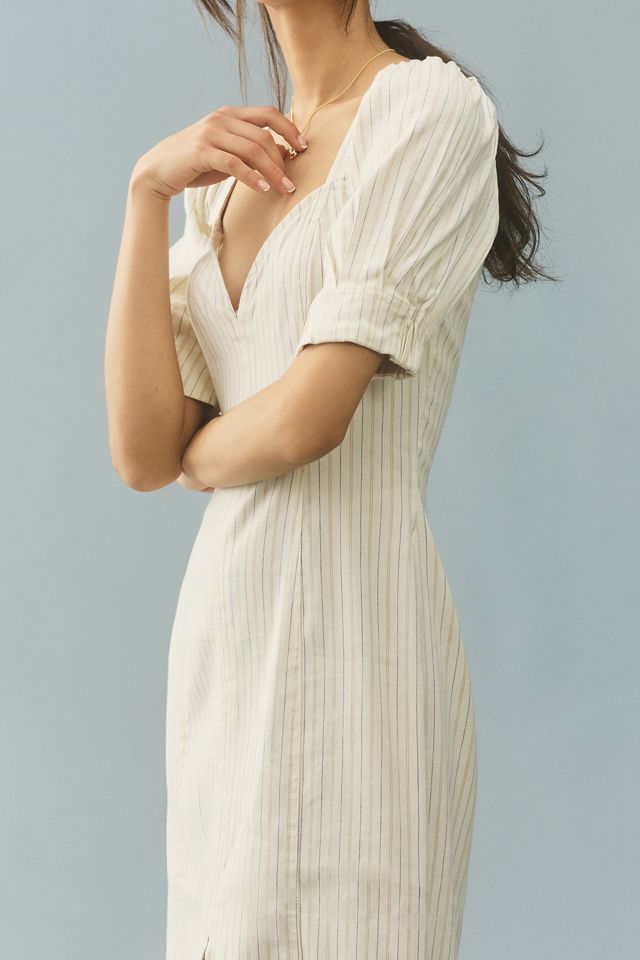 Pilcro Sweetheart Zip-Front Column Midi Dress #2