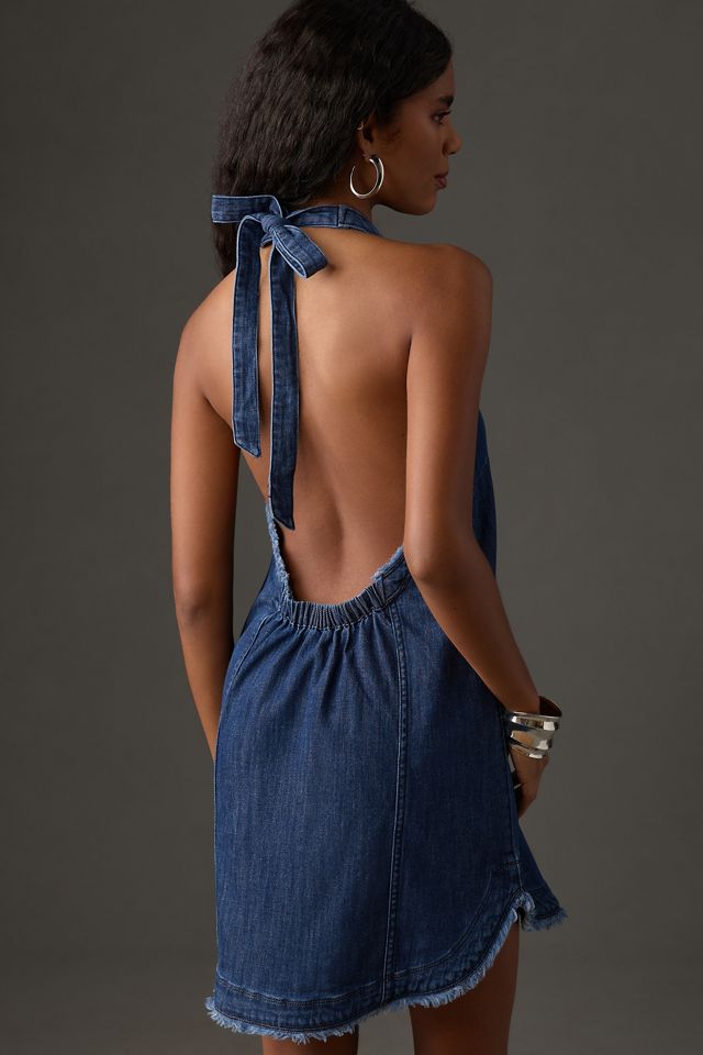 Pilcro Halter Mini Dress #2