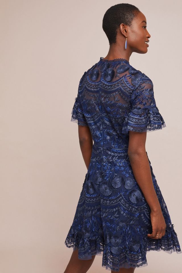 Shoshanna Blanche Embroidered Dress #2