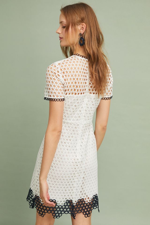 Shoshanna Scalloped Mod Dress #1