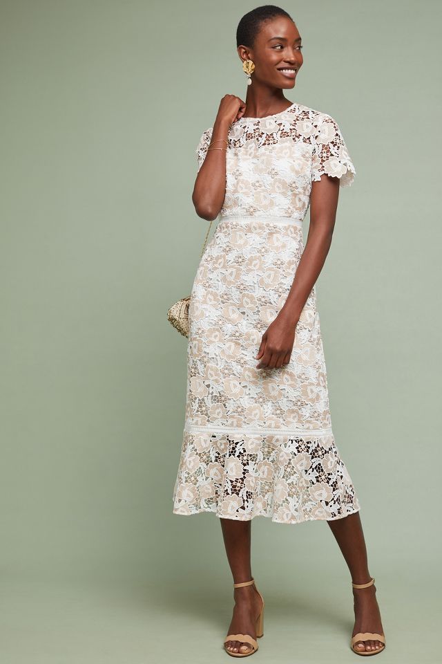 Anthropologie cheap lace dress