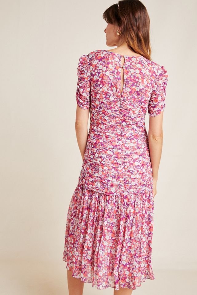 Shoshanna Roselle Ruched Dress #1