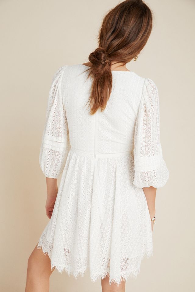 Shoshanna Vega Lace Mini Dress #1