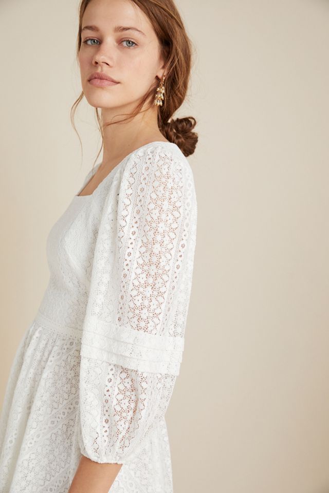 Shoshanna Vega Lace Mini Dress #3