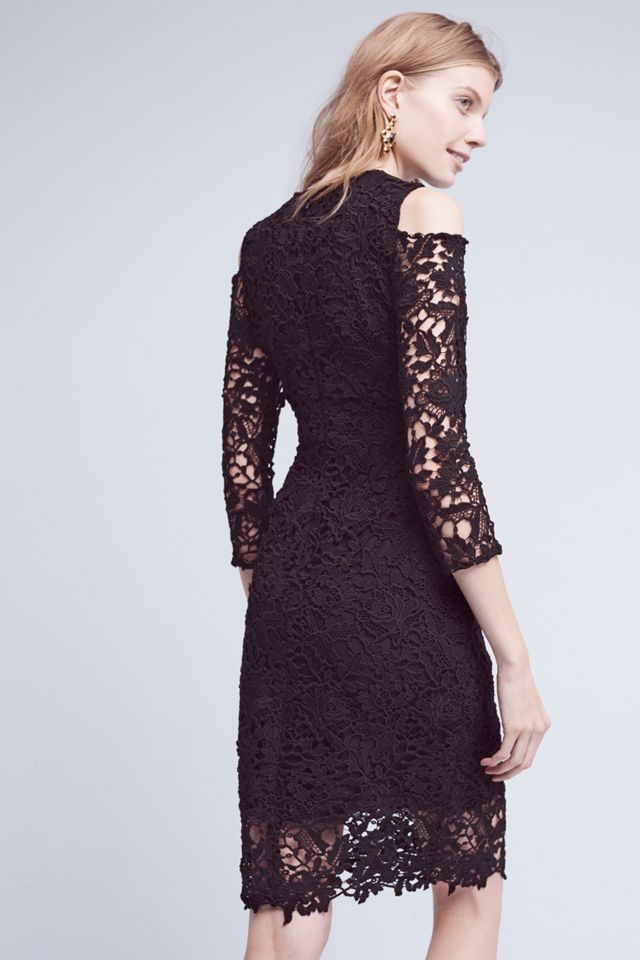 Willa Open-Shoulder Lace Dress #2