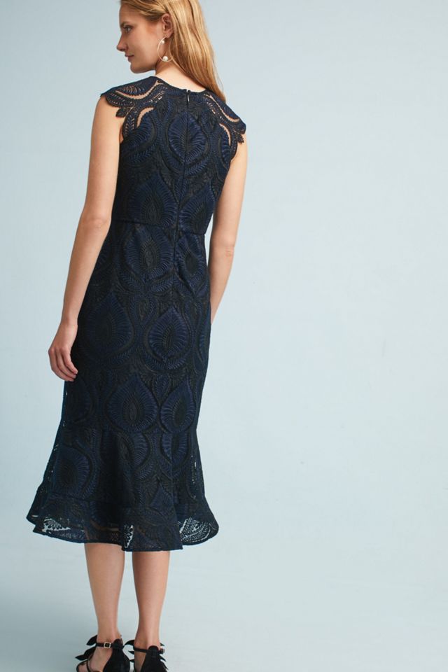Avira Lace Trumpet Dress #3