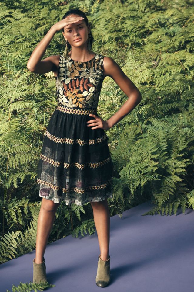 Embroidered Vigne Dress #4