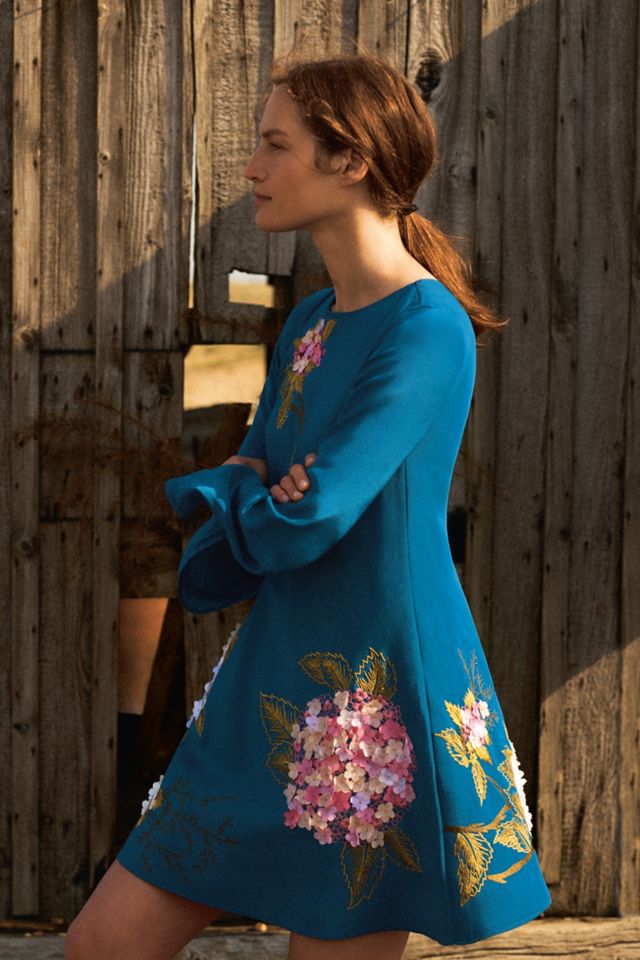 Hydrangea Swing Dress #3