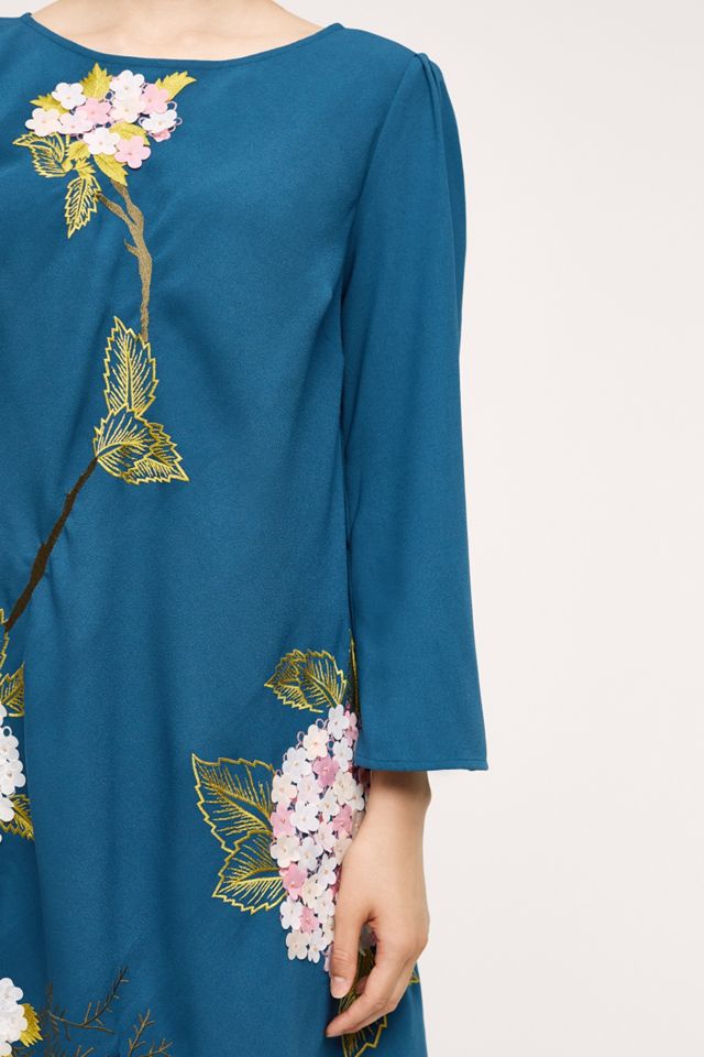 Hydrangea Swing Dress #2