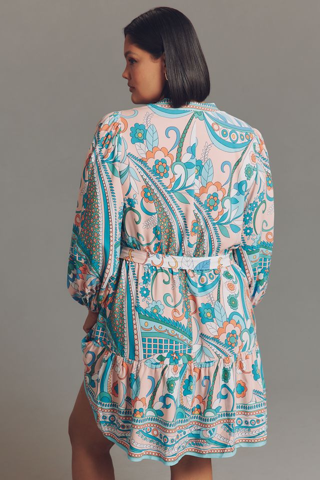 Adrianna Papell Plus Printed Mini Dress #2