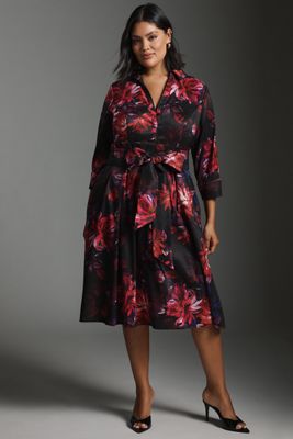 Loren Plus Wrap Maxi Dress | Anthropologie