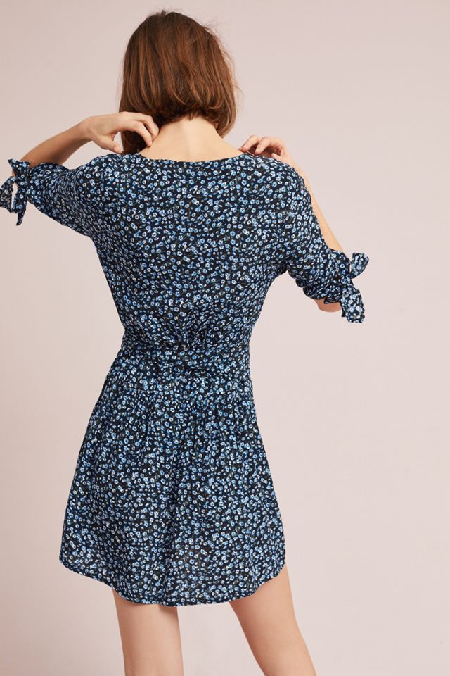 Faithfull Tied-Sleeve Wrap Dress #2