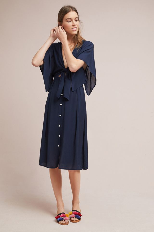 Faithfull Market Tie-Front Dress