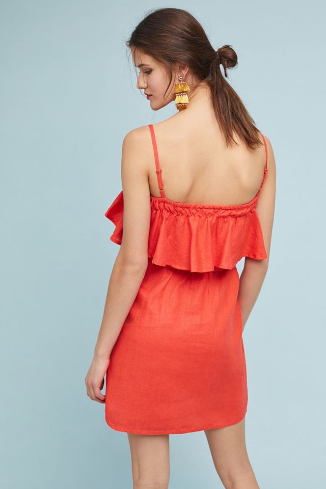 Faithfull Ruffled Linen Dress #2