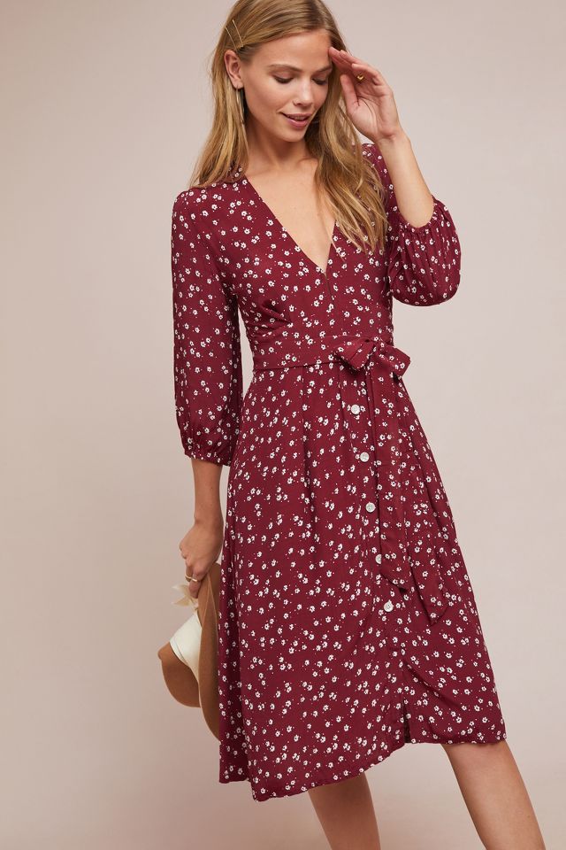 Faithfull Betina Floral Dress | Anthropologie