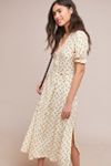 Faithfull hana wrap store dress