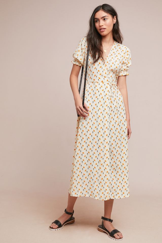 Faithfull cheap wrap dress