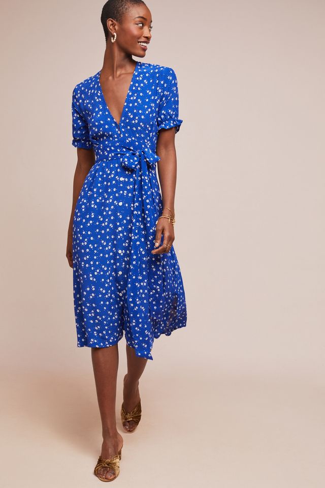 Faithfull the brand farah midi clearance dress