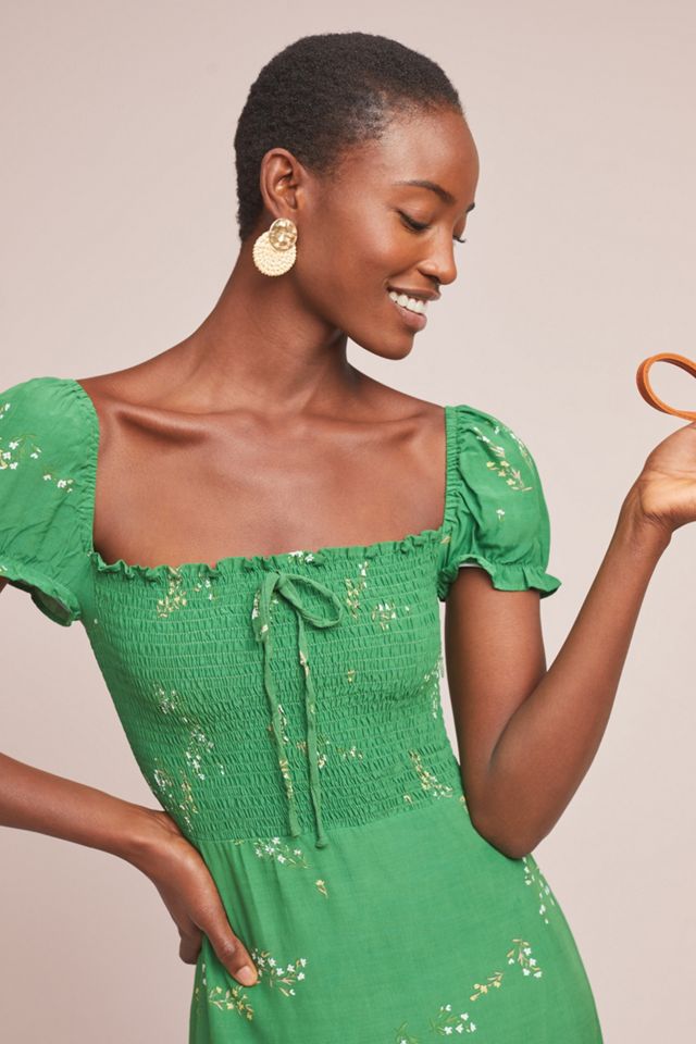 Faithfull Myrtille Midi Dress | Anthropologie