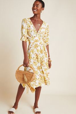 Faithfull Rafa Midi Dress | Anthropologie