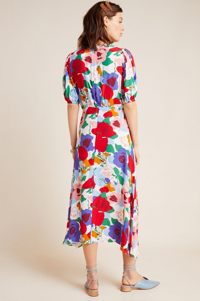 Faithfull Anita V-Neck Midi Dress #2