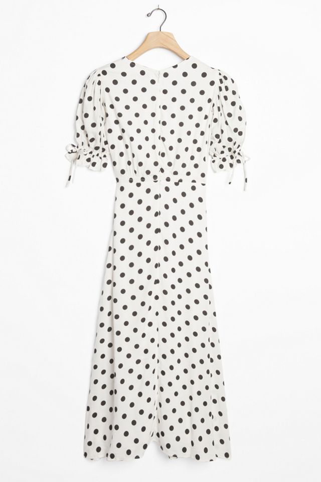 Faithfull Franca Polka Dot Maxi Dress #2