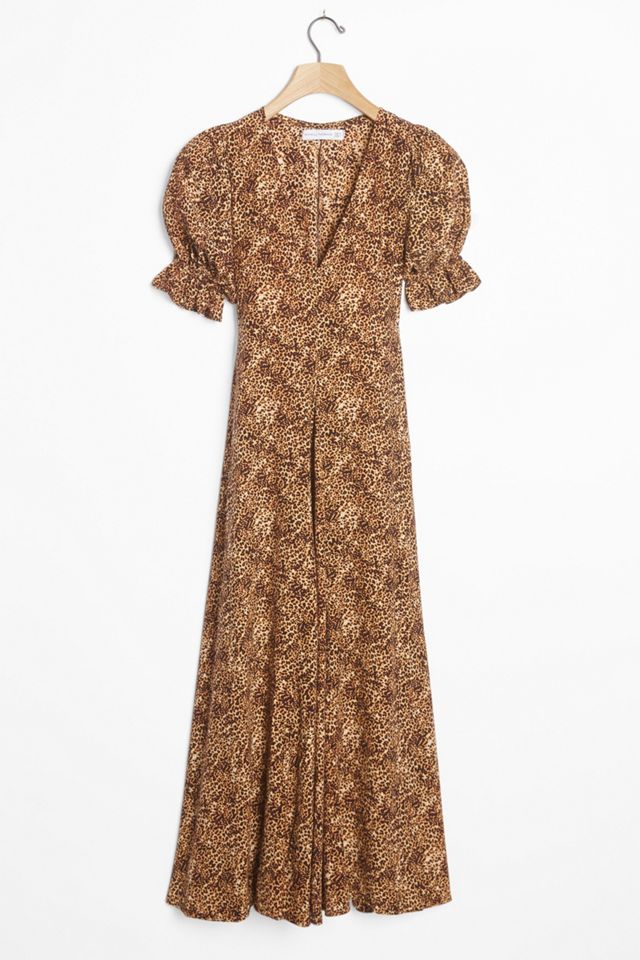 Faithfull Leopard Maxi Dress #1