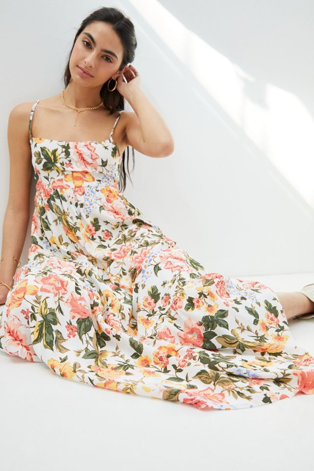 knee length dresses for ladies Teatro Midi Dress