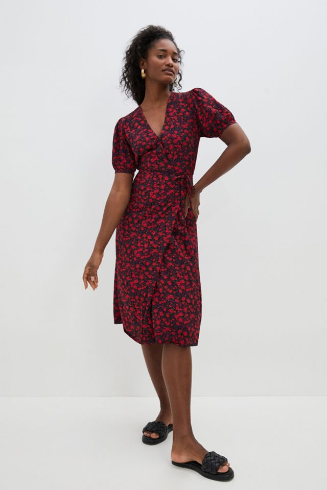 Faithfull Uma Wrap Midi Dress #1