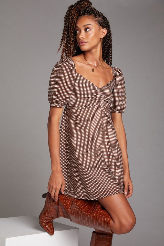 Faithfull Checked Mini Dress #1